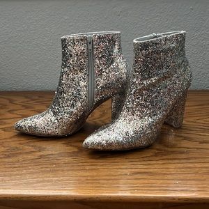 Sparkles Booties with Heel
